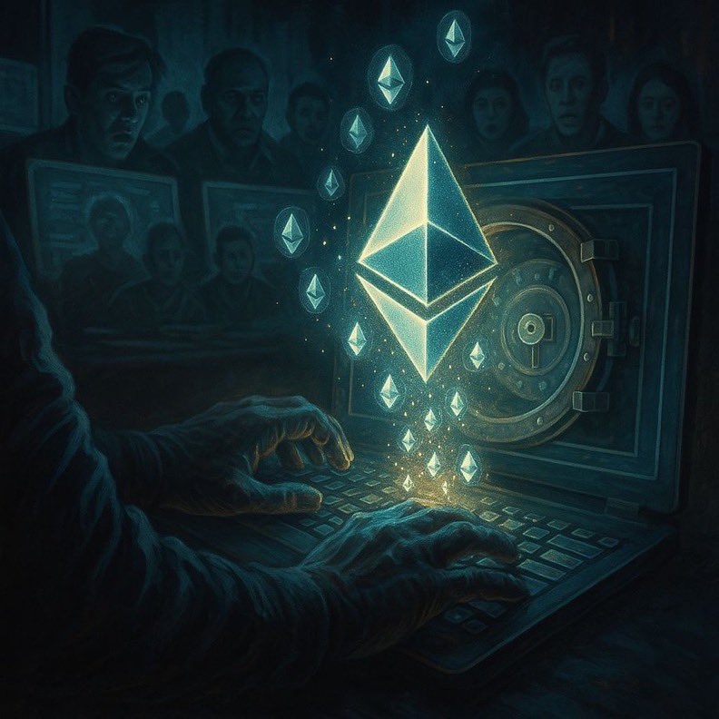 noahvance_eth's tweet photo. ⚠️ June 17, 2016. The Ethereum blockchain was under attack.
Millions of Ether drained live — and no one could stop it.
This was the beginning of The DAO Hack — a breach so big it would split Ethereum in two.
#Ethereum #DAOhack #CryptoHistory #Blockchain #SmartContracts https://t.co/kmW8HQXJvJ