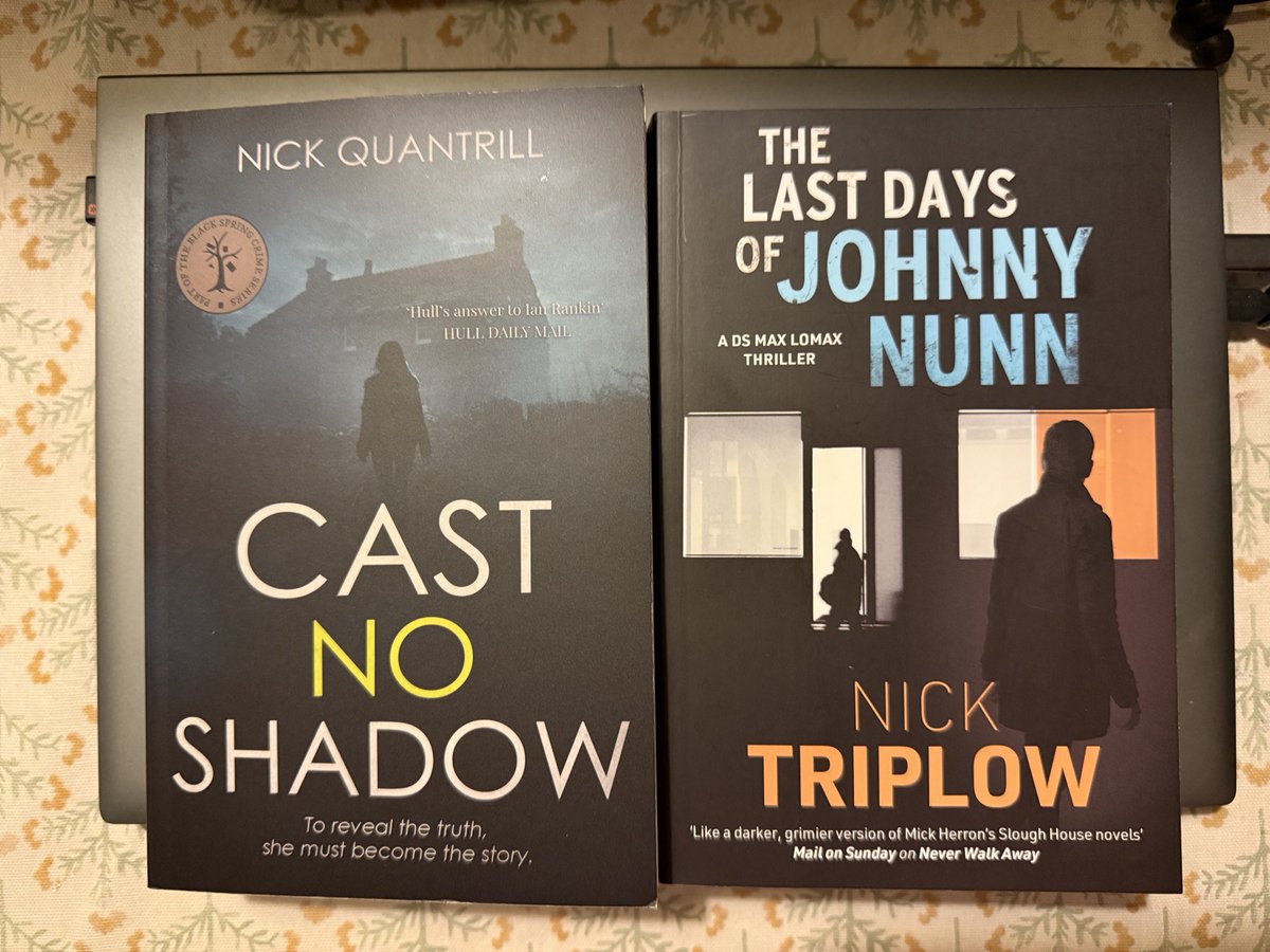 Really good evening over at <a href="/Therabbits21/">The Rabbit Hole Brigg</a> in Brigg listening to Nick Quantrill and Nick Triplow talk about their books. Love indie bookshops and chatting books. Looking forward to diving into these two.