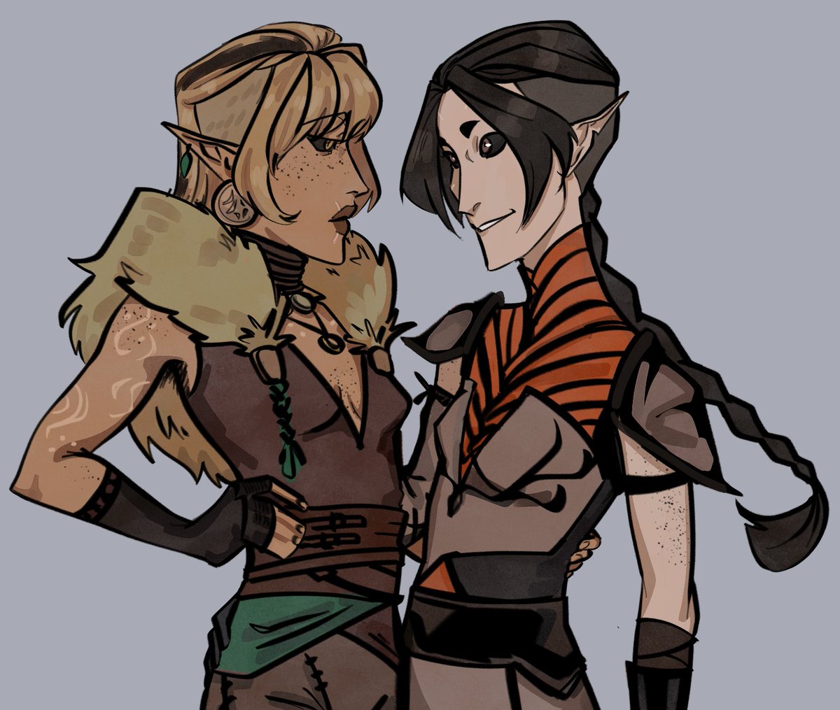 pandydoodles's tweet photo. bosmer girlbosses https://t.co/RxX3iyQ5r0