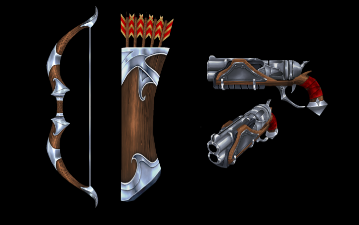 Clarion_AE's tweet photo. Base versions of gear for the Greenguard region. #AQ3D https://t.co/kI1eVWLvyC