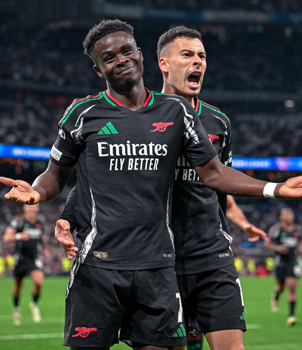 z3afc_'s tweet photo. Saka showing the world he’s better than Palmer and Foden. Martinelli showing everyone he’s a better left winger than Vinicius Jr. We love to see it. https://t.co/iJPCex54IF