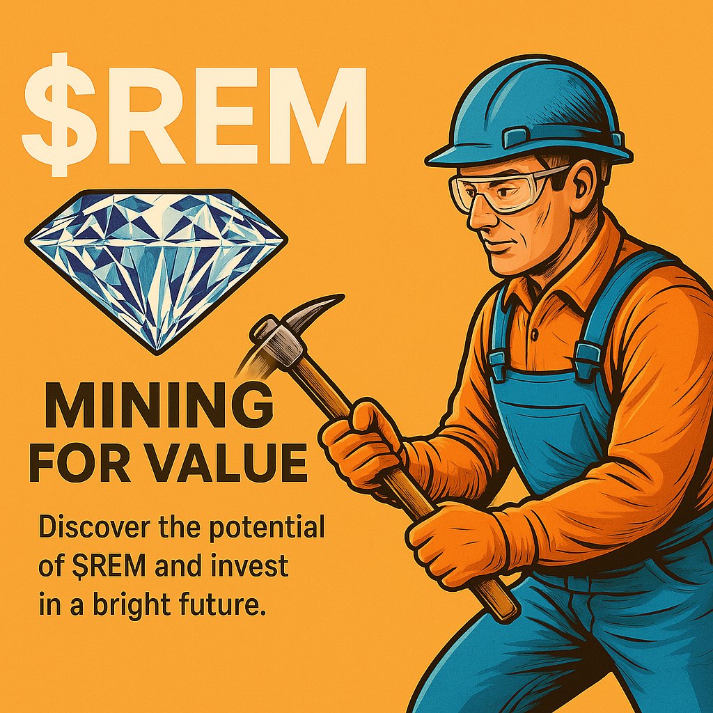 $REM is a true community coin. 

The value is only going one way as Diamond Handed Miners are in control and will hold for billions.

Don't get left out of the race for #RareEarthMinerals

<a href="/REMonSolana/">REMonSolana</a>
