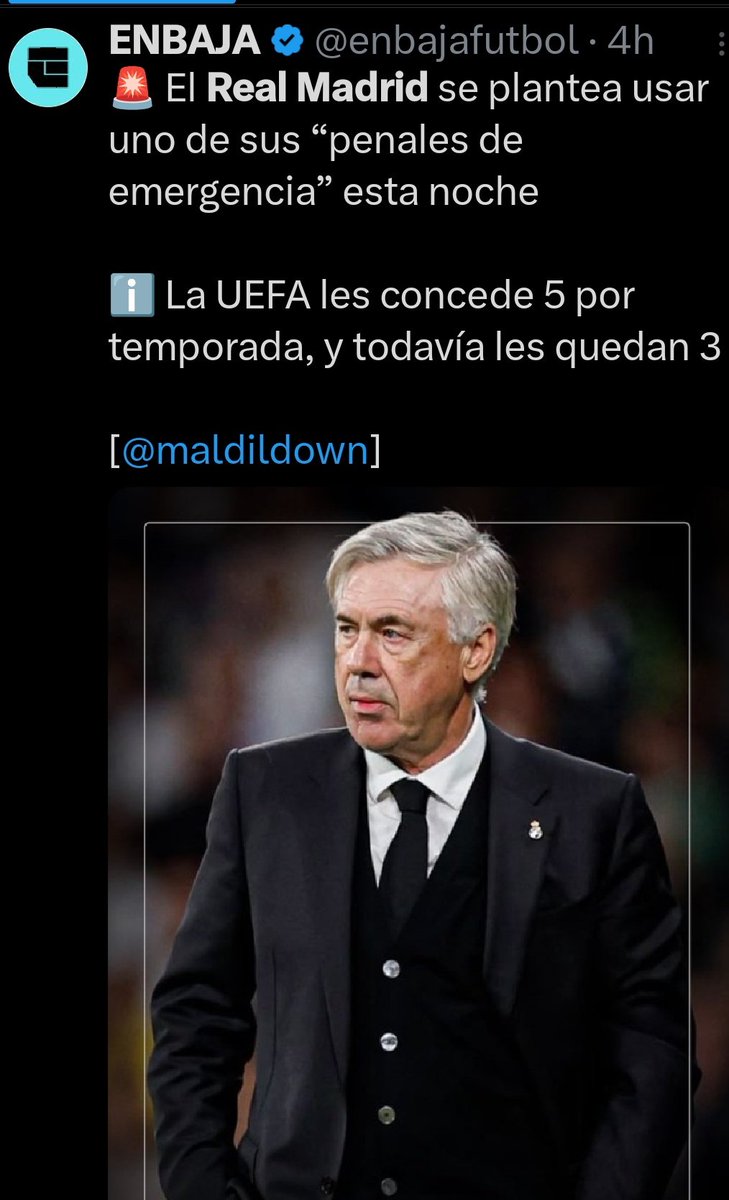 chrisper26's tweet photo. @CuentaMister Y toda la plata que va a dejar de recibir el @fecalmadrid  es un golpe duro a su economia ya resentida 

Cuantos robos y leyes a medida se vienen en España para rescatar esa mafia https://t.co/5KZC3WNgzy