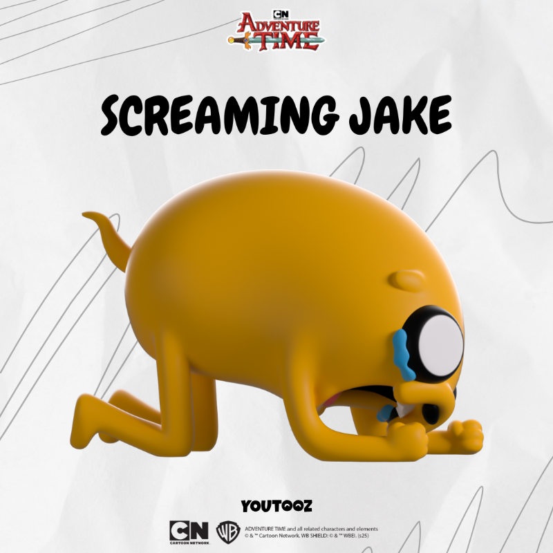 youtooz's tweet photo. Adventure Time Plushies &amp; Figures are here! 🌈