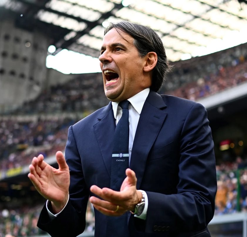 L’Inter est en demi-finale de la Ligue des Champions pour la 2e fois en 3 ans. ⚫️🔵 

Simone Inzaghi, tu es gigantesque.