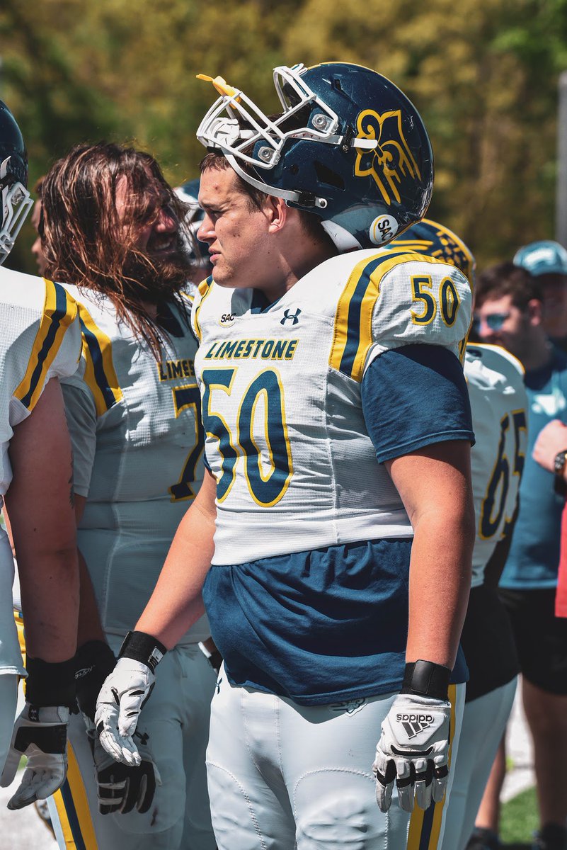 Due to Limestone university being shut down, I will be entering the transfer portal with 3 years of eligibility left. 

6’4, 285, 3.67 GPA
Offensive lineman