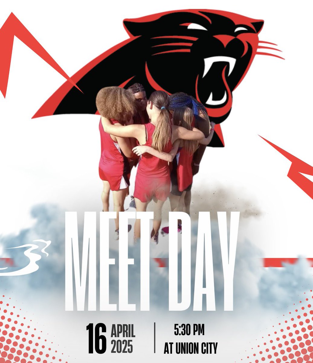 Best of luck to our track and field team today at Union City! #GoPanthers
