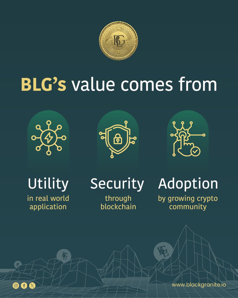 black_granite_'s tweet photo. ❌ Myth: “Crypto has no real value”
✅ Fact: BLG is backed by real-world utility, security, &amp; DeFi use cases.
Join the future of finance.

#CryptoFacts #BLGToken #DeFi #CryptoTruths #InvestSmart https://t.co/I9Ft6aI4du