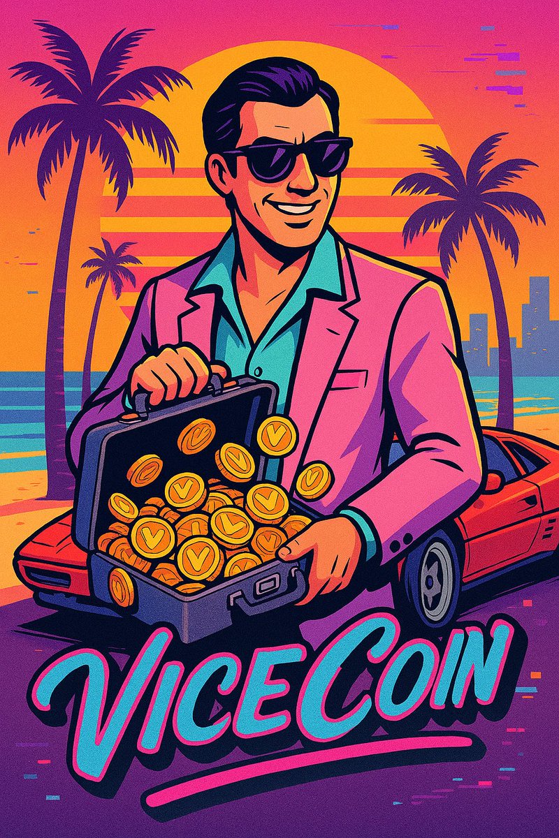 coin_vice's tweet photo. @JanaCryptoQueen #ViceCoin.
Fast cars. Neon nights. Blockchain sins.
Born on Solana. Built for chaos.
500M supply — no brakes, just vibes.
#ViceCoin #Solana #Memecoin https://t.co/3k4jocZkk3