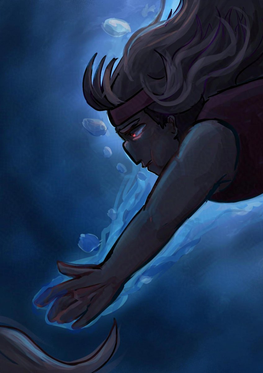 rainbowcraftuli's tweet image. [ d i v e ]  

Seems like someone is in a less than favorable situation, btw have I mentioned that Apoy dislikes water, a lot actually I'm sure they'll be fine though 

 . . .  #underwater #apoy #sinfonía #ocart