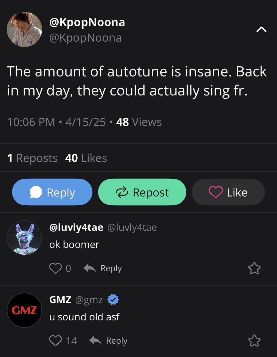 anyone else ever get clocked by gmz