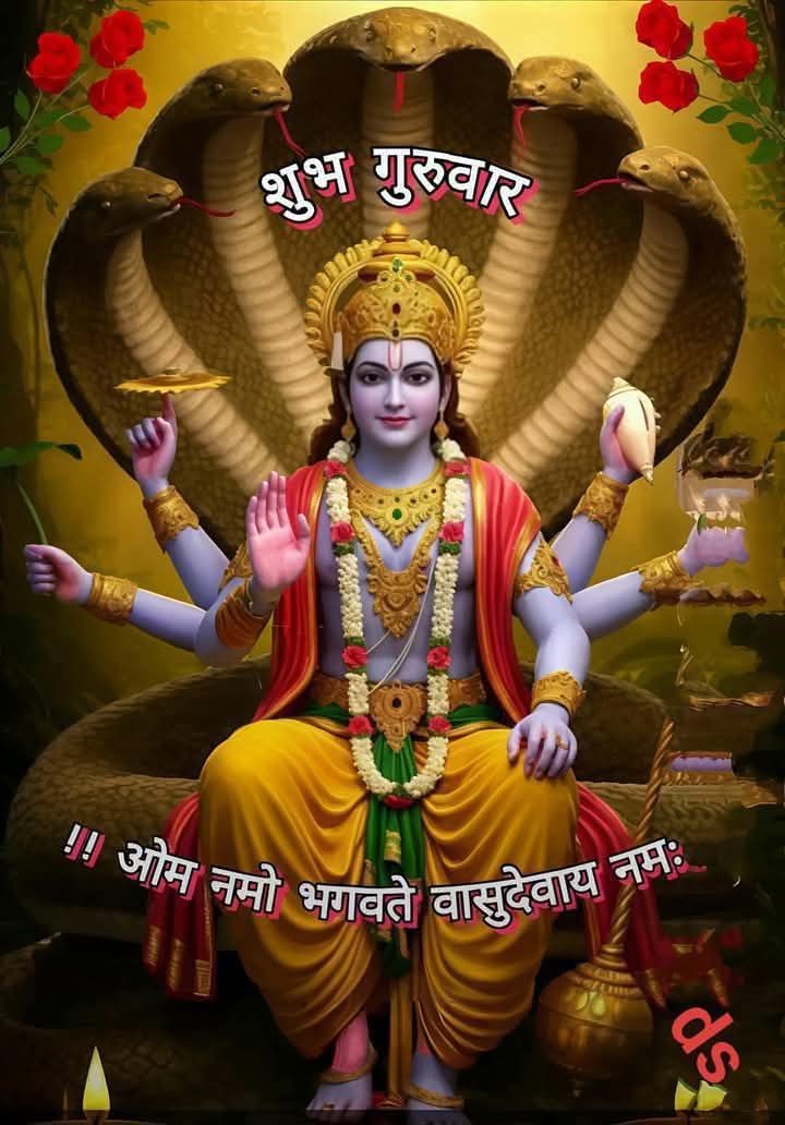 🚩🙏ॐ नमो भगवते वासुदेवाय नमः 🙏🚩
