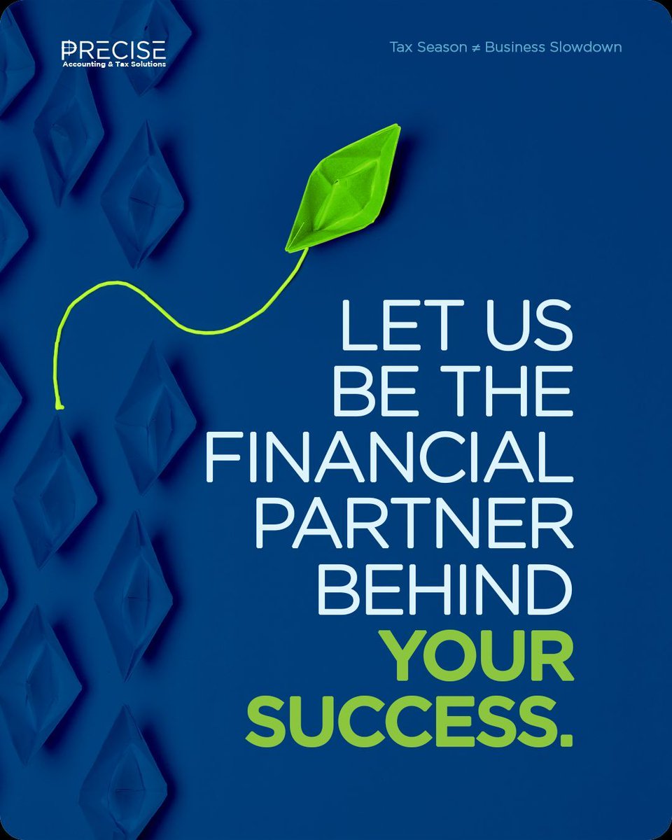 preciseacctax's tweet image. Busy running your biz?
Let us handle the tax stuff so you can focus on growth.
We work smart, fast, and with your best interest in mind.
📞 (301) 541-3145
#PreciseAccTax #FocusOnGrowth #TaxHelp