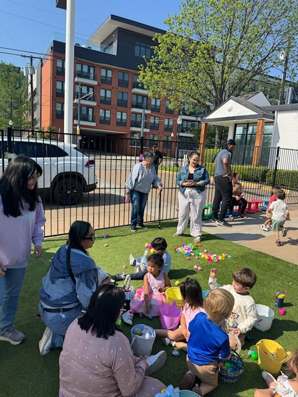 Yorktown Spanish School put on a wonderful Easter event for the students today.