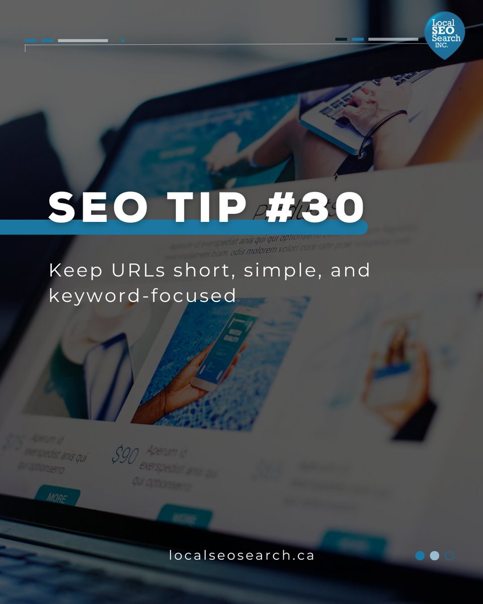 LocalSEO_Search's tweet image. Clean URLs are easier for users to read and for Google to index. Avoid random strings or long numbers. Use words that match your page topic.
#URLOptimization #SEOBasics #SearchEngineMarketing