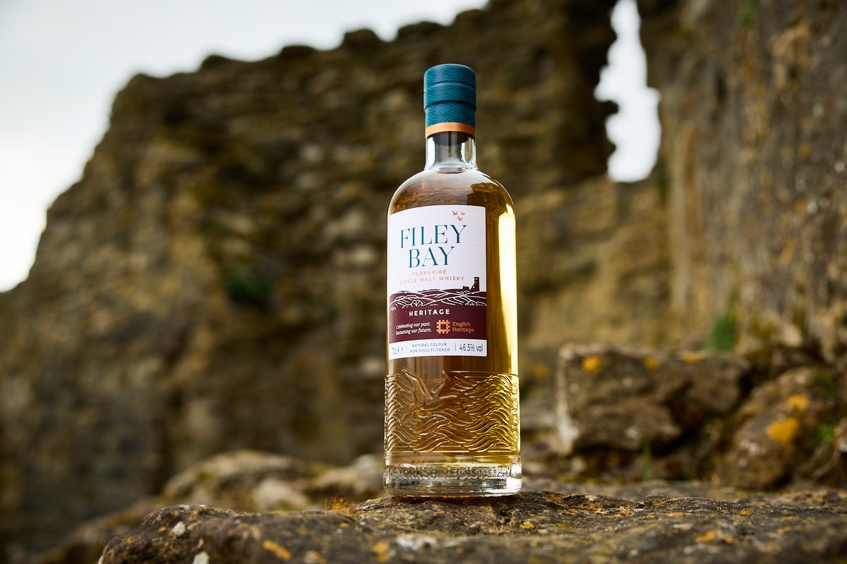 Introducing Filey Bay Heritage, bottled exclusively for <a href="/EnglishHeritage/">English Heritage</a>, available to buy from Friday 18th April 2025 across 44 of their iconic landmarks around the UK. For more information visit - bit.ly/fileybayherita… 

<a href="/EH_Scarborough/">Scarborough Castle</a>