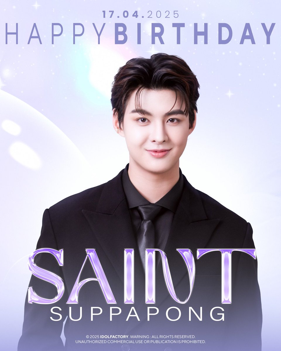 Sending you the warmest wishes on your birthday. May your life be blessed with many more happy years. Happy Birthday <a href="/Saint_sup/">Saintsup 🎬</a> 🎂

#HappySaintDay2025
#Saint_sup
#idolfactoryth