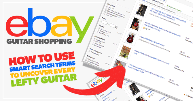 Learn how to use clever search queries and filters to uncover the best left handed guitars on eBay. Without this information you could be missing out on hundreds of guitars! leftyfretz.com/ebay-guide-fin…