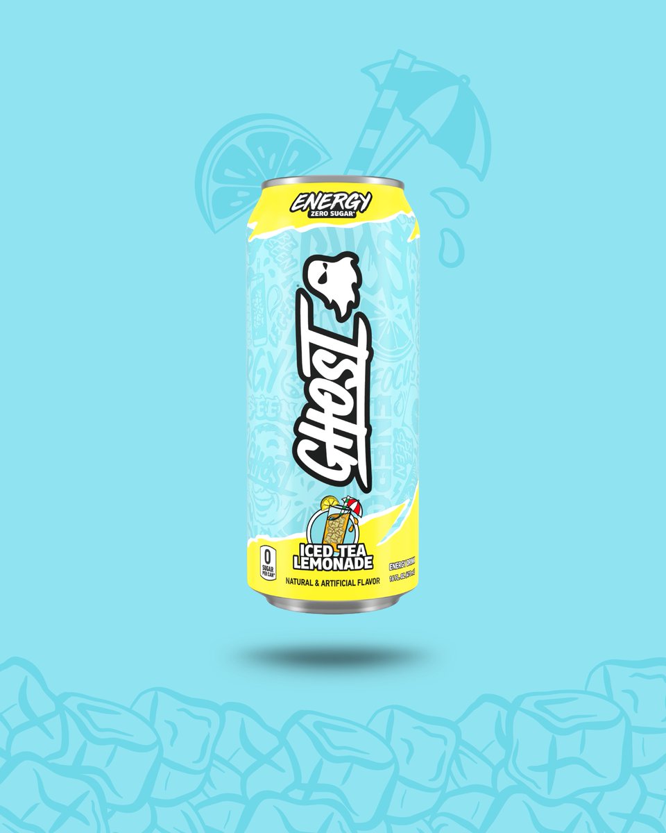 INTRODUCING GHOST® ENERGY “ICED TEA LEMONADE” 

👀🍋🧊