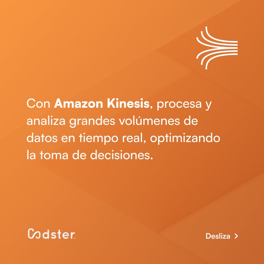 Codster_io's tweet photo. 🚀 ¿Listo para tomar decisiones con más inteligencia y menos complejidad?

Con AWS (SageMaker + Kinesis) y Codster, transforma tus datos en acción y acelera tu estrategia digital.

Descubre cómo llevar tu operación al siguiente nivel 👉 https://t.co/kYkgaksv3e https://t.co/5i70AdZfMe