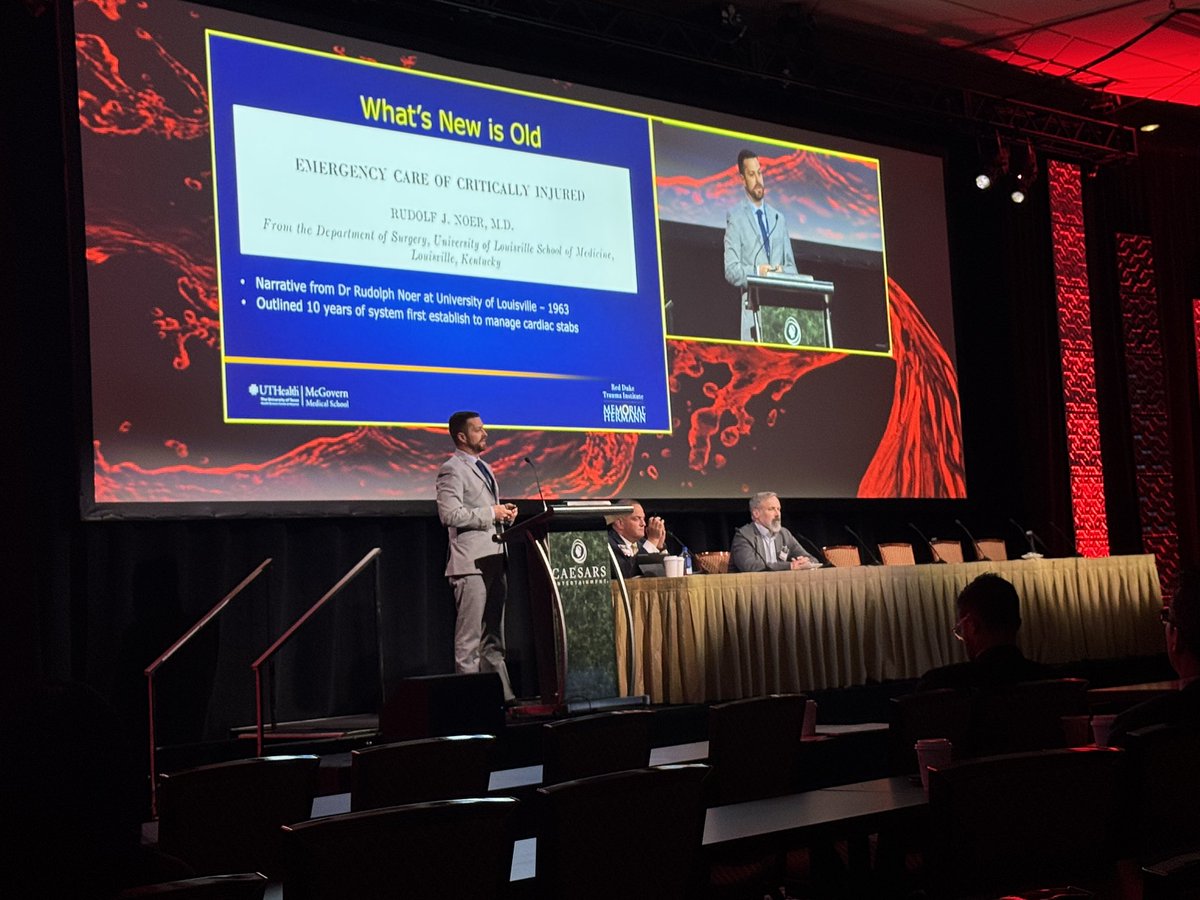 Patrick Georgoff, MD (@georgoff) on Twitter photo An epic throw-down <a href="/TCCACS/">Mattox/Vegas TCCACS</a>! Pro-con debate: direct to OR & video review w/ <a href="/TopKniFe_B/">Bellal Joseph</a>, Teddy Puzio, Joseph DuBose, & Ryan Dumas. An epic throw-down <a href="/TCCACS/">Mattox/Vegas TCCACS</a>! Pro-con debate: direct to OR & video review w/ <a href="/TopKniFe_B/">Bellal Joseph</a>, Teddy Puzio, Joseph DuBose, & Ryan Dumas.