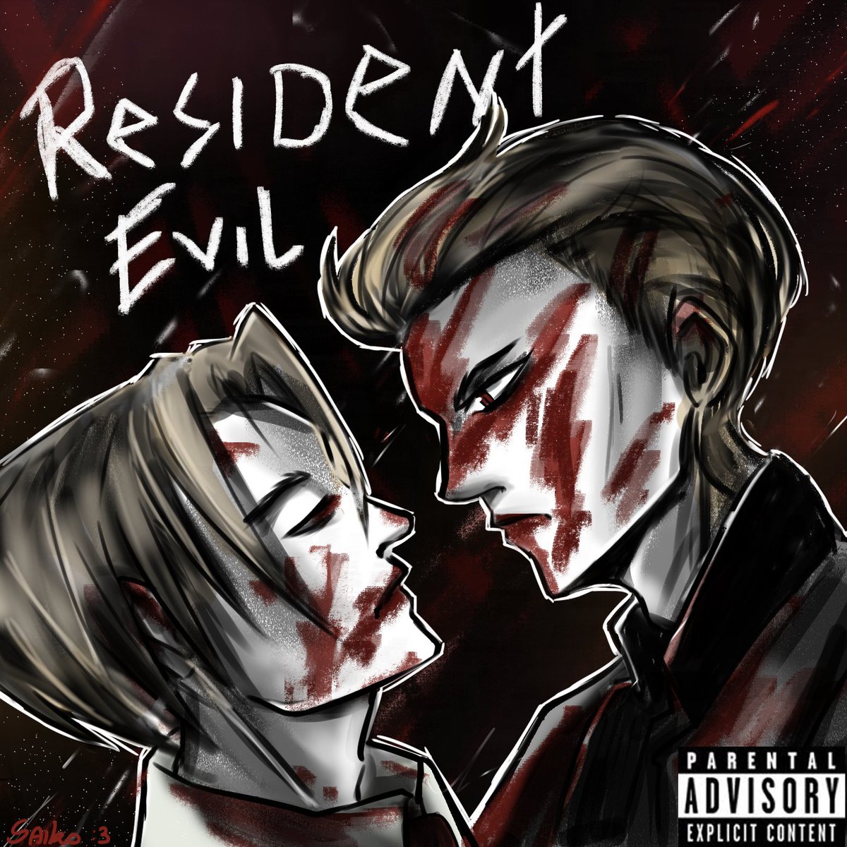 saoikooo's tweet photo. For my bro :3 Weskin #REFun #WilliamBirkin #AlbertWesker https://t.co/iqYtqUuH6A