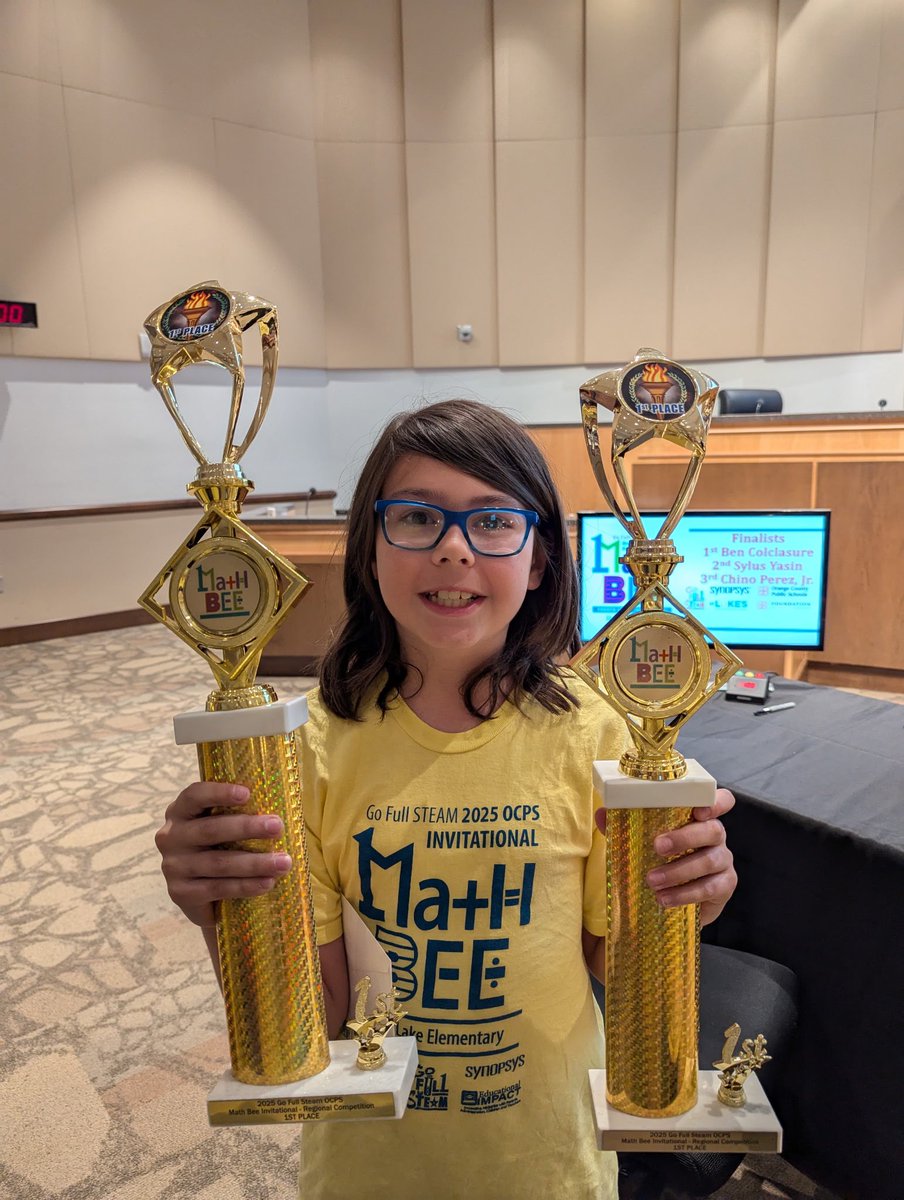 Dream Lake Elementary (@dreamlakeapopka) on Twitter photo Wahoo! Congratulations to our very own Ben C. for placing FIRST PLACE in the DISTRICT Math Bee today! We are DLE Proud! <a href="/DreamLakeApopka/">Dream Lake Elementary</a> Wahoo! Congratulations to our very own Ben C. for placing FIRST PLACE in the DISTRICT Math Bee today! We are DLE Proud! <a href="/DreamLakeApopka/">Dream Lake Elementary</a>