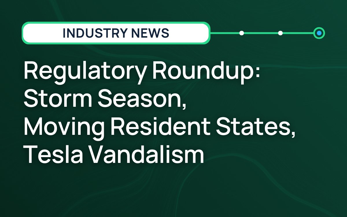 🚗Tesla vehicles have become a casualty of national protests, which could ratchet up rates for auto insurance.

These and other regulatory updates get their due in the most recent #RegulatoryRoundup.

🤠

hubs.li/Q03f-tJS0