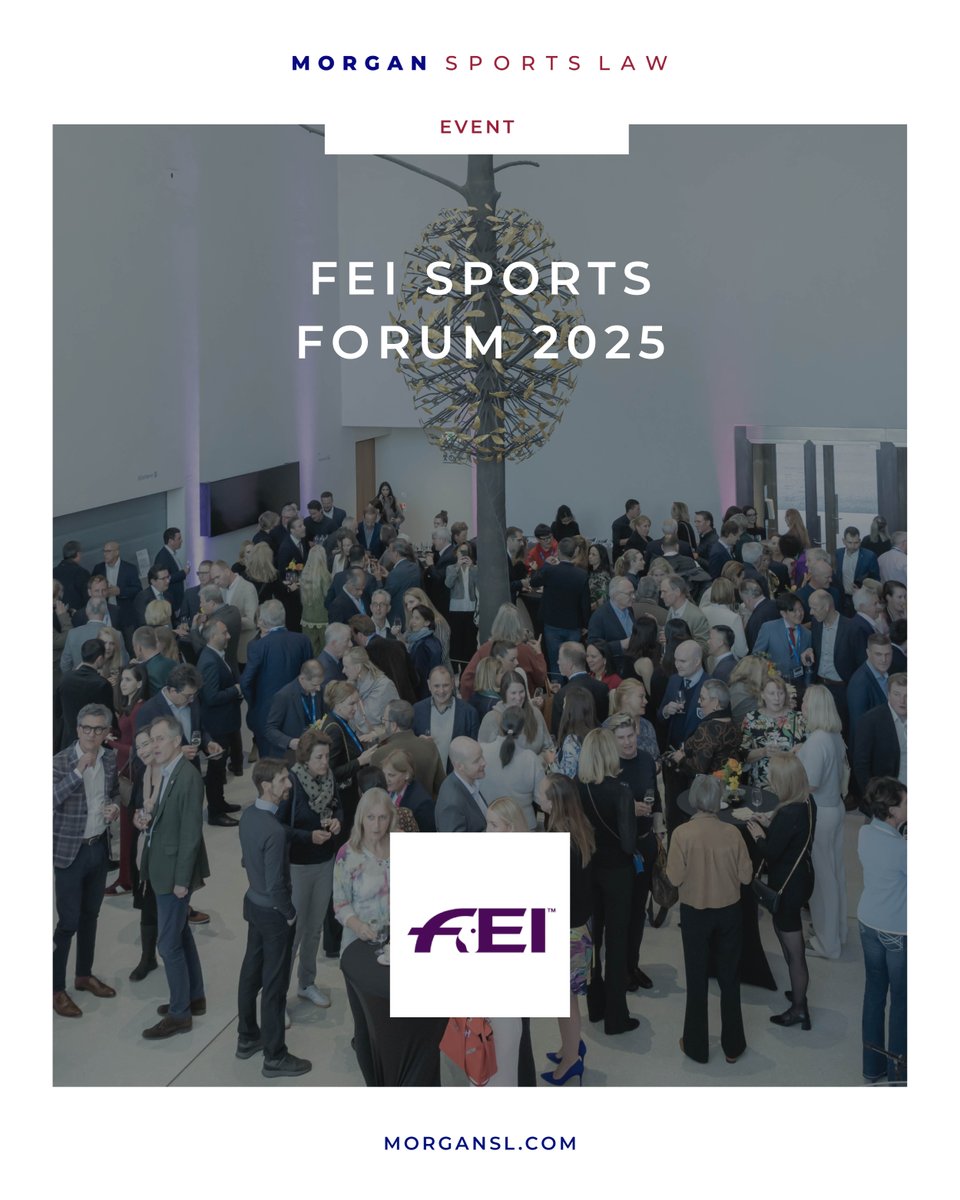 Paralegal Sophie Kamhi attended the FEI Sports Forum 2025 in Switzerland where the future of equestrian sport was firmly in the spotlight, including:

- Horse welfare – and its impact on sport policy
- Science – and its influence on rule changes 
- Tech &amp; media – the future of