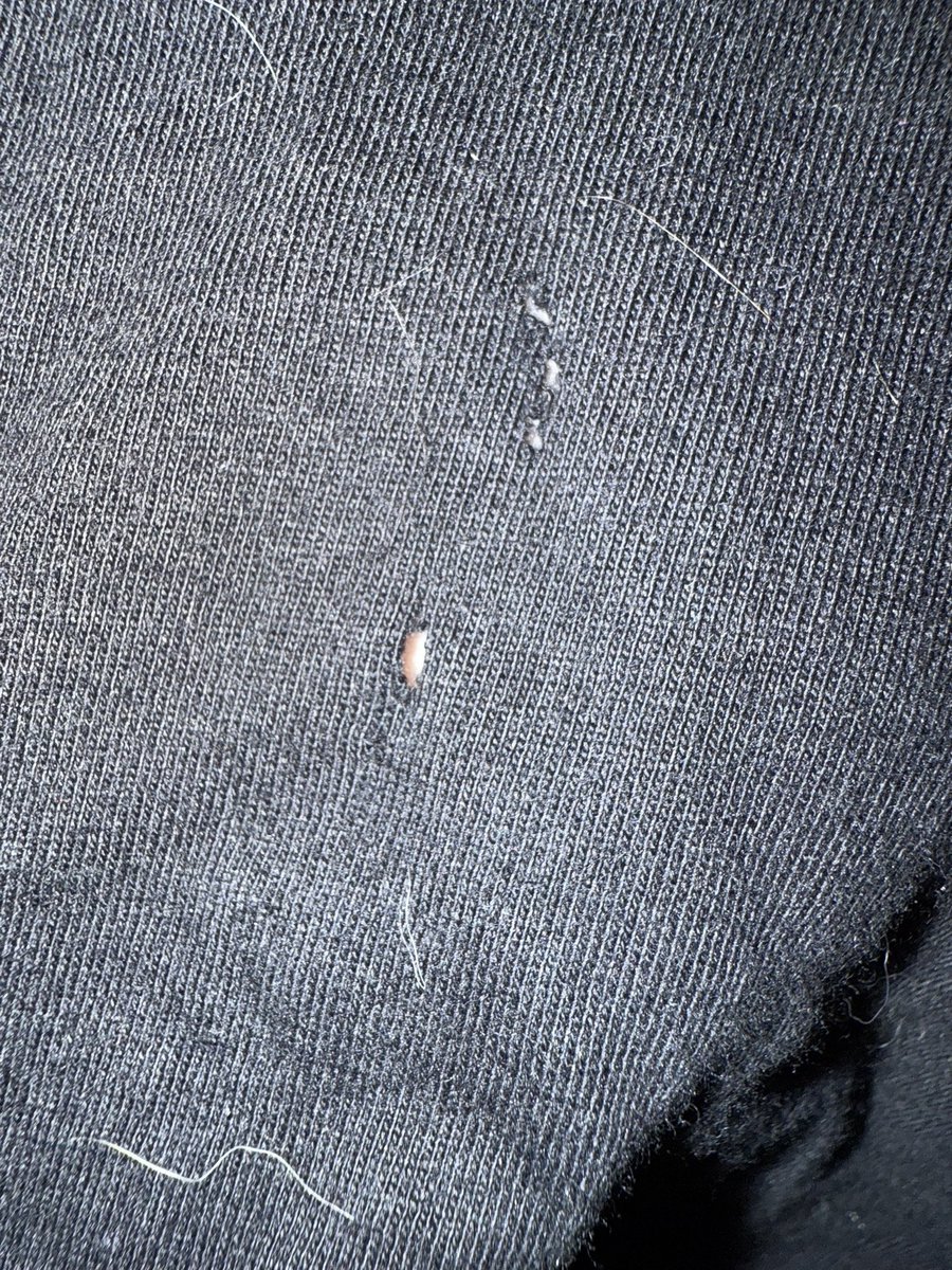 RedHead_Reality's tweet image. Apparently even if you spend money for VIP tickets and buy 3 shirts and a sweatshirt at their concert @rascalflatts sells such cheap shirts that this is the response you get if you have holes in your $40 t-shirt after it’s worn twice… Beware. Never had an issue with concert Ts