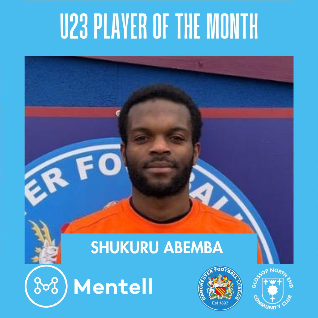 Glossop North End Community Club (@glossopfootball) on Twitter photo ๐ต๐ฃ๐๐๐ฌ๐๐ฅ ๐ข๐ ๐ง๐๐ ๐ ๐ข๐ก๐ง๐โช๏ธ
Our under 23s player of the month is Shukuru Abemba!
17 goals in 19 appearances in <a href="/THEMCRFL/">Manchester League Ltd</a> Dev League Shucks is a popular member of the squad playing in his 4th season at the club!
๐ตโช๏ธโฝ๏ธ๐ฃ๏ธ๐
#๐
ผ๐
ด๐
ฝ๐
ธ๐๐๐๐
ธ๐
ผ๐
ด๐๐
พ๐๐
ฐ๐
ป๐
บ ๐ต๐ฃ๐๐๐ฌ๐๐ฅ ๐ข๐ ๐ง๐๐ ๐ ๐ข๐ก๐ง๐โช๏ธ
Our under 23s player of the month is Shukuru Abemba!
17 goals in 19 appearances in <a href="/THEMCRFL/">Manchester League Ltd</a> Dev League Shucks is a popular member of the squad playing in his 4th season at the club!
๐ตโช๏ธโฝ๏ธ๐ฃ๏ธ๐
#๐
ผ๐
ด๐
ฝ๐
ธ๐๐๐๐
ธ๐
ผ๐
ด๐๐
พ๐๐
ฐ๐
ป๐
บ
