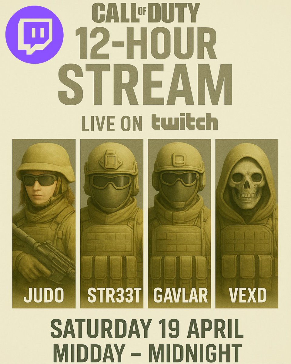 discord.gg/6XvXSENr?event…

500 viewers and she gets me a new Gaming PC!!!!!!

Wanna see them W's in chat. 

Join the epic wins and heli action this weekend, 4 Way Chat and bot plays. 

#twitch #yourmanvexd #jointhefun #warzone #CallOfDutywarzone