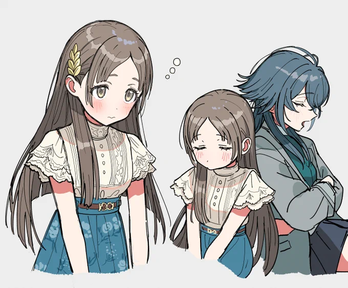 眠たそうにしてる千奈ちゃんがかわいすぎ 