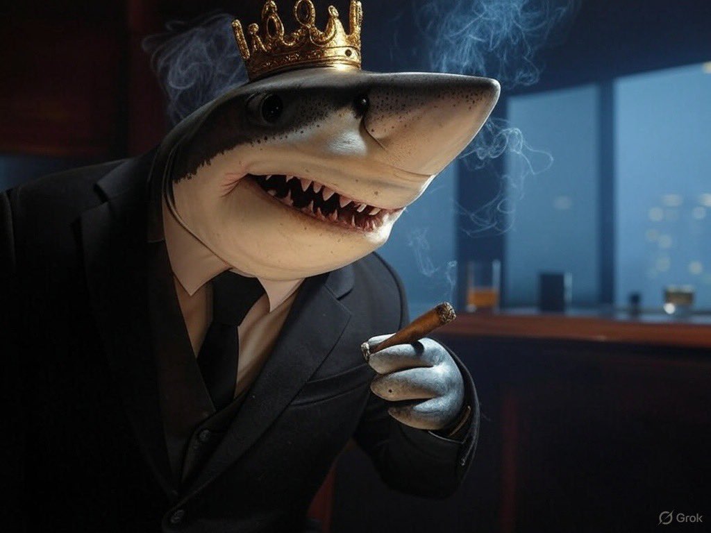 Hollows_12's tweet photo. Gm everyone the sharks are out from Risk Radio and big shout out to my dear friend #PNUTDOG big news coming https://t.co/HL12ma2j9D