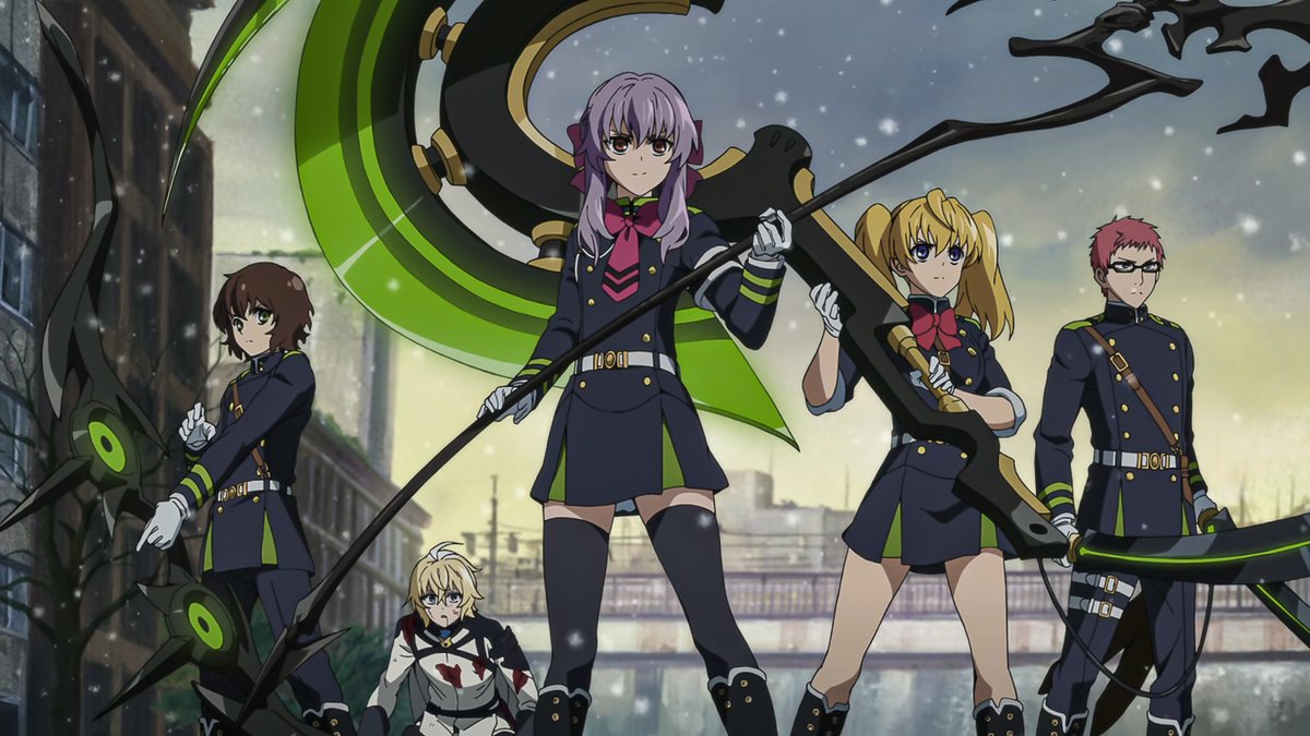 MGongolf's tweet photo. EP 9 > Seraph of the End: Battle in Nagoya
#Anime #Fall2015 #็ตใใใฎใปใฉใ https://t.co/dPycALWIMf