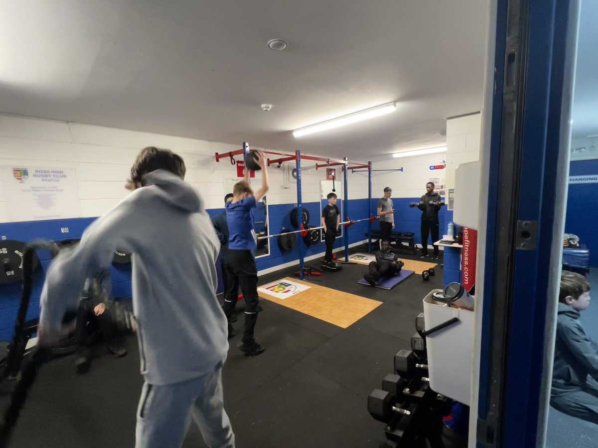 Ross High Easter Camp &amp; CCR event day 2 🏉🐣

Another great day today with day 2 of our Easter camp starting us off in the morning. 

Our CCR saw our Young People take part in a strength and conditioning session. Learning new skills and improving physical and mental wellbeing 💪
