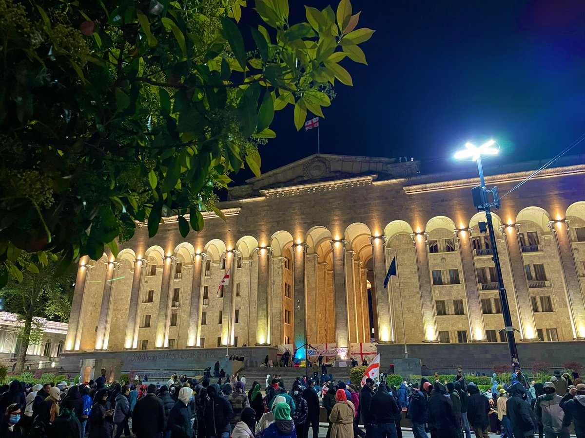 Alexander Kavtaradze (@alexkavtaradze_) on Twitter photo The main of avenue of Tbilisi is blocked every single day. Georgian protests continue! We demand the release of all political prisoners. We shall for freedom from this Russian regime until the end 🇬🇪 The main of avenue of Tbilisi is blocked every single day. Georgian protests continue! We demand the release of all political prisoners. We shall for freedom from this Russian regime until the end 🇬🇪