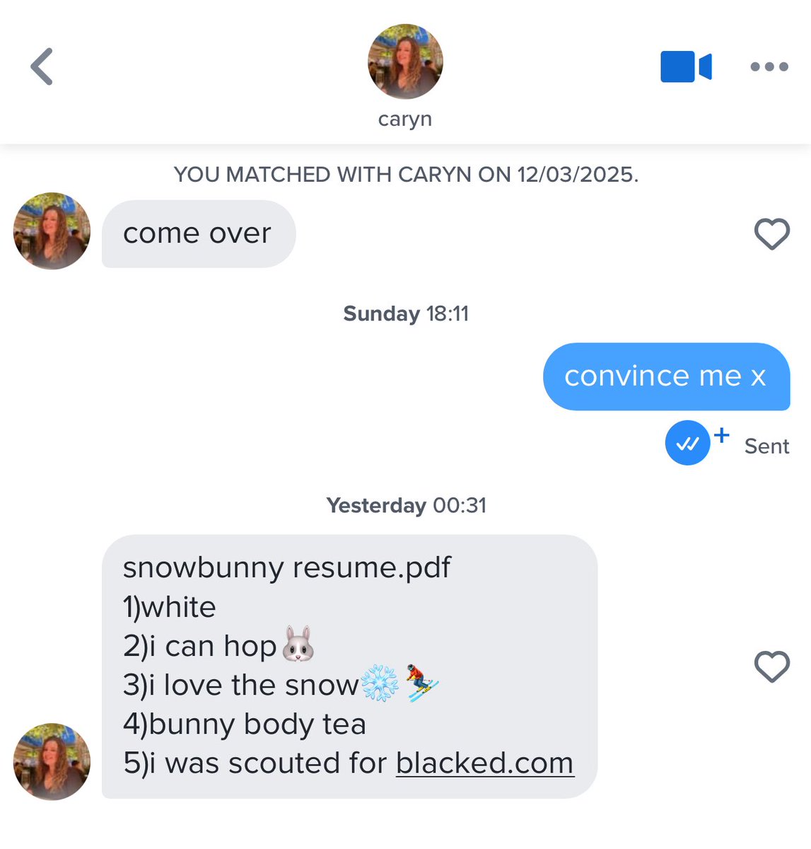 J100rdan's tweet photo. White girls sending snowbunny applications is becoming more and more normalised

#Tinder #BNWO #BBC #Snowbunny https://t.co/ol1vL1Kf9y