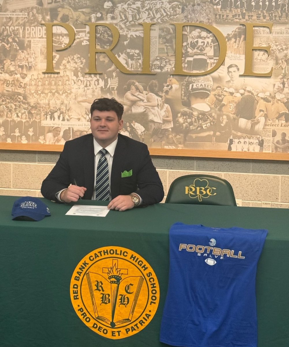 Thankful for this day. Every coach, teammate, teacher, trainer, family and friends that took time to make me better shares in this moment. Time for the next chapter <a href="/Salve_Football/">Salve Regina Football</a> but once a Casey, always a Casey! <a href="/CoachLangeRBC/">Coach Lange</a> <a href="/GilmartinKevin/">Kevin Gilmartin</a> <a href="/GoMVB/">GoMVB Sports - Recruit Content for College Coaches</a>