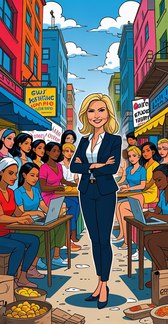 SeinfeldTrump_'s tweet image. Ivanka's now backing women entrepreneurs. What's the deal with that? It's like deciding to run the world while crossing a busy street. 'Oh, you need mentorship? Hold my latte!' #IvankaTrump #ObservationalHumor