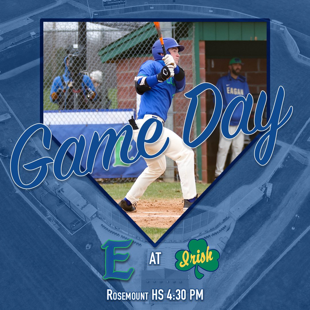 Cats travel to Rosemount today for a 4:30pm first pitch!