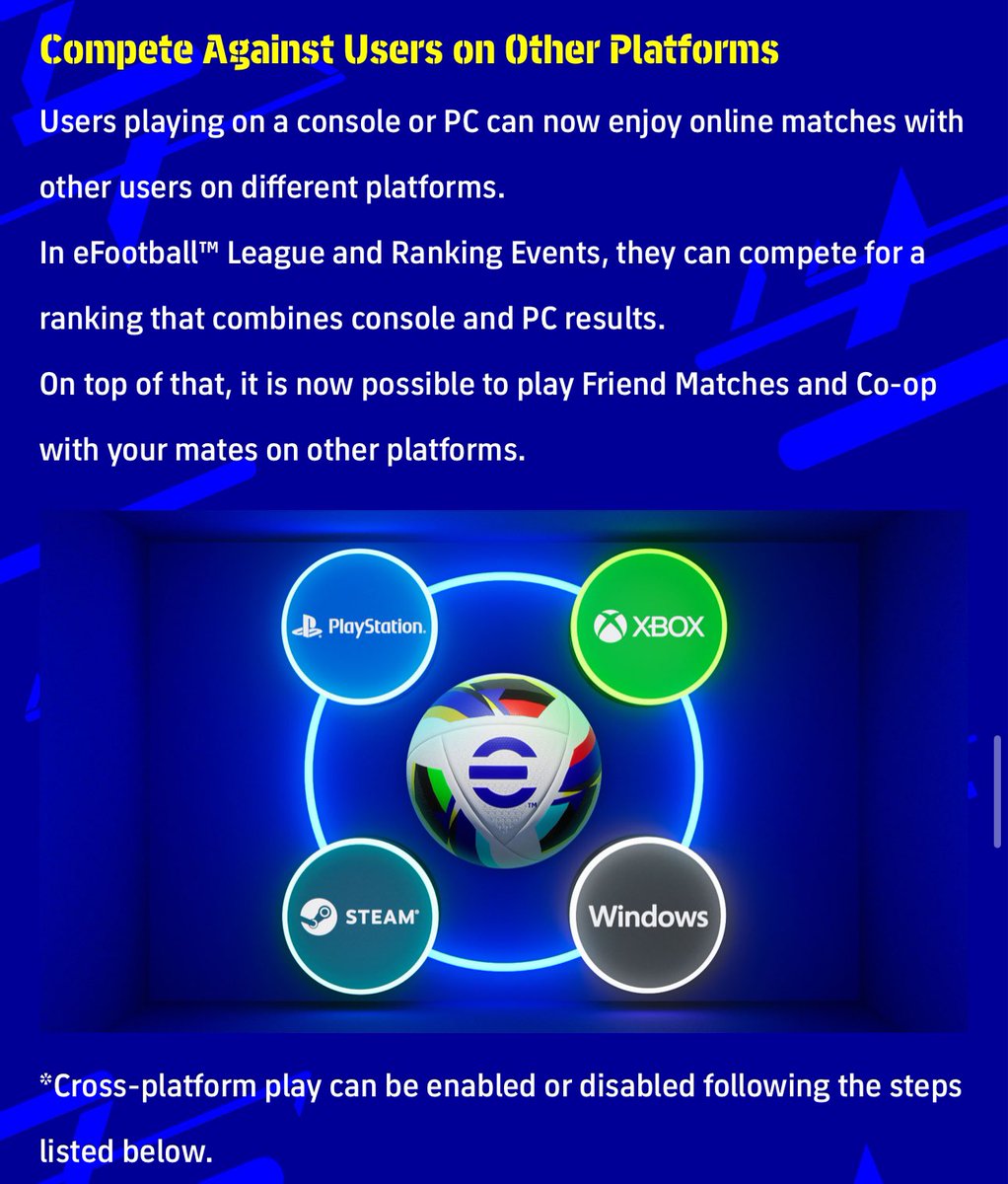 Tomorrow Will be release worldwide 
Update 4.4.0
FOUR BIG NEWS
1)CROSSPLAY
2)NEW GAMEPLAY
3)NEW CONNECTION SYSTEM
4)WE CAN ERASE A SKILL FROM OUR PLAYERS
I WAIT ALL OF YOU ON TWITCH TOMORROW FOR A 8+ HOUR MARATHON
m.twitch.tv/s_balboa7