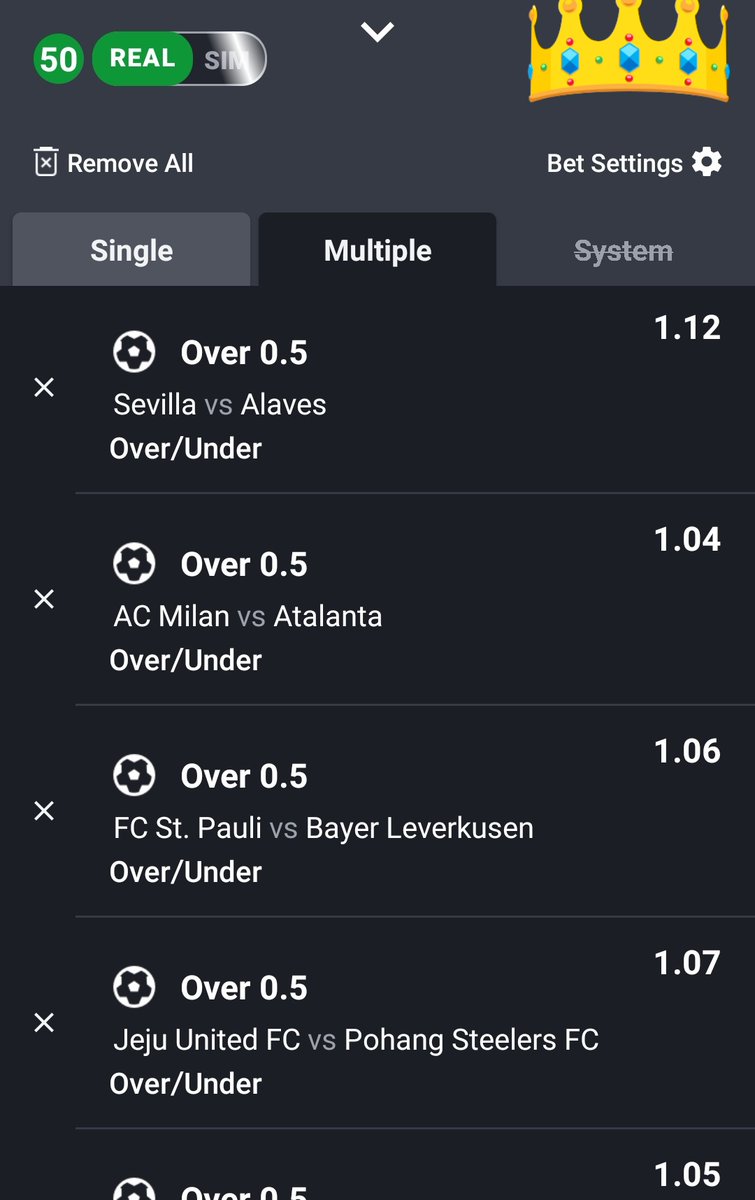 Watu_Mikeka's tweet image. Mechi 50  (Treni) | Sportybet 

Linaanza kesho Alhamisi hadi Jumapili hii. Odds 879.27 (over 0.5 mechi 36, over 1.5 mechi 14)

25K inakuja 20M🤓

WHATSAPP FREE GROUP
         👉0746967952
________________________________

⌛
RETWEET UPEWE CODE