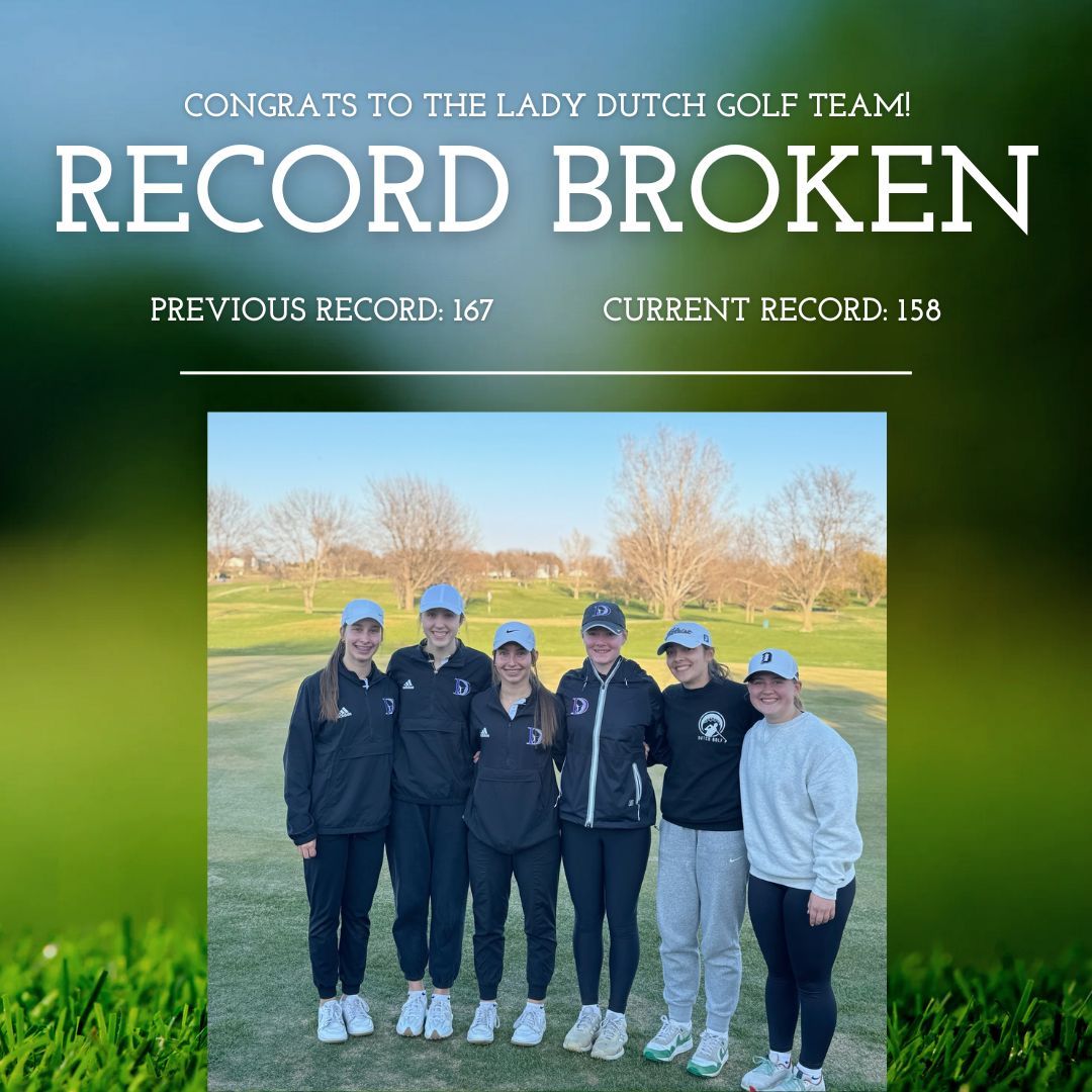 Congratulations to the Lady Dutch Golf Team! Quite an accomplishment. #GoDutch #mocfvathletics