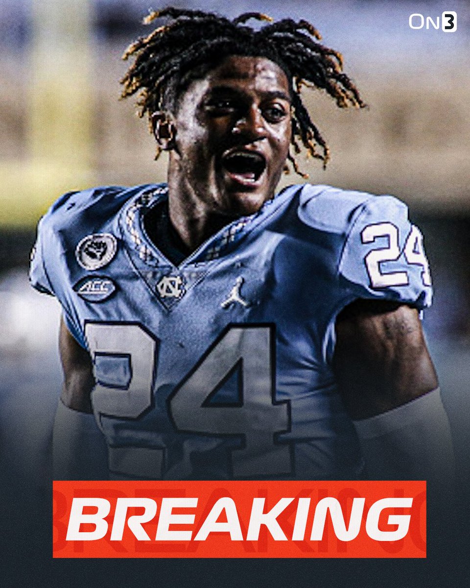 TransferPortal's tweet image. NEW: North Carolina LB Malaki Hamrick has entered the NCAA Transfer Portal, @petenakos reports.

Hamrick was a 4-star in the 2022 class.

on3.com/transfer-porta…