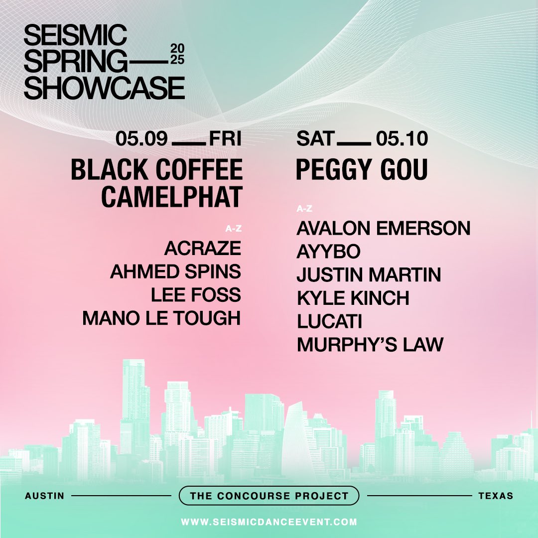 TEXAS EDM FAMILY (@texasedmfamily) on Twitter photo FAM RT/Like for a chance to win 2 VIP tickets to <a href="/SeismicTX/">Seismic Dance Event</a> Spring!
🌱 Must follow
<a href="/SeismicTX/">Seismic Dance Event</a>
<a href="/concourseproj/">The Concourse Project</a>
<a href="/RealMusicEvents/">RealMusic Events</a>
<a href="/TexasEDMFamily/">TEXAS EDM FAMILY</a>
🔊 Ends 5/2
Tickets & Info: SeismicDanceEvent.Com FAM RT/Like for a chance to win 2 VIP tickets to <a href="/SeismicTX/">Seismic Dance Event</a> Spring!
🌱 Must follow
<a href="/SeismicTX/">Seismic Dance Event</a>
<a href="/concourseproj/">The Concourse Project</a>
<a href="/RealMusicEvents/">RealMusic Events</a>
<a href="/TexasEDMFamily/">TEXAS EDM FAMILY</a>
🔊 Ends 5/2
Tickets & Info: SeismicDanceEvent.Com