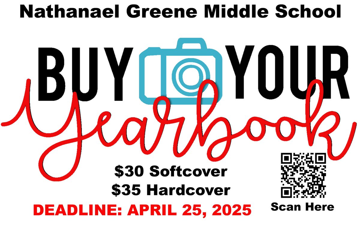 Greene! Time is coming up for those yearbook purchases! Please see the attached — you don’t want to miss out!