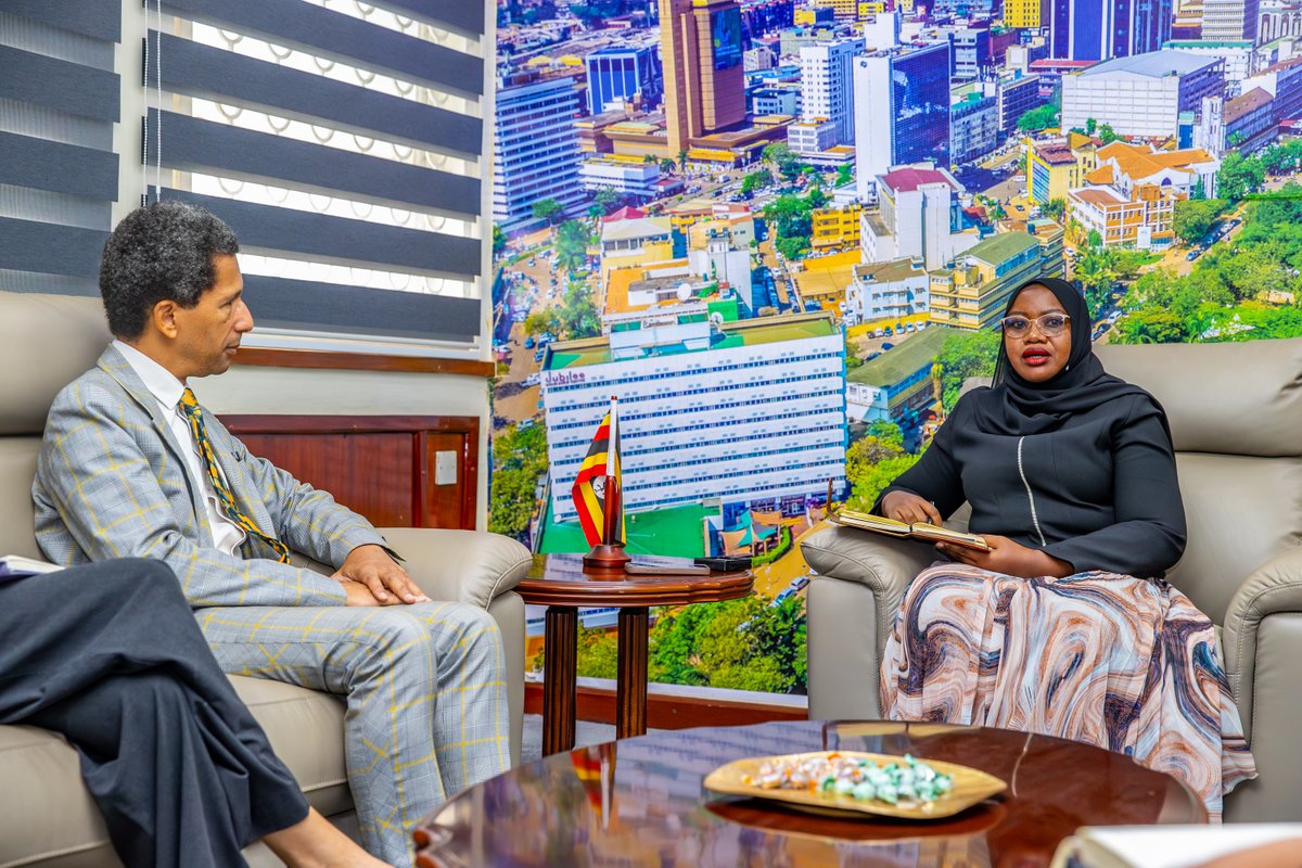 Sharifah Buzeki (@kccaed) on Twitter photo I was glad to receive the Ambassador of <a href="/FrenchEmbassyUg/">France in Uganda π«π·πΊπ¬</a> H.E <a href="/XavierSticker/">Xavier Sticker</a> who called on us at the office.
Our discussion hinged on areas of collaboration to foster sustainable partnerships in areas of infrastructure improvement <a href="/KCCAUG/">Kampala Capital City Authority (KCCA)</a> #ForABetterCity
#PartnerWithKCCA I was glad to receive the Ambassador of <a href="/FrenchEmbassyUg/">France in Uganda π«π·πΊπ¬</a> H.E <a href="/XavierSticker/">Xavier Sticker</a> who called on us at the office.
Our discussion hinged on areas of collaboration to foster sustainable partnerships in areas of infrastructure improvement <a href="/KCCAUG/">Kampala Capital City Authority (KCCA)</a> #ForABetterCity
#PartnerWithKCCA