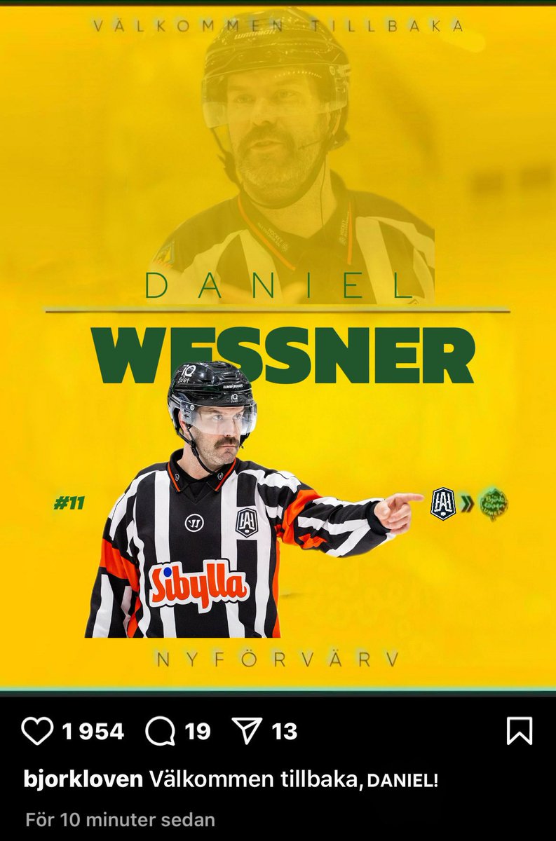 Djurgården lånar in Daniel Wessner från björklöven