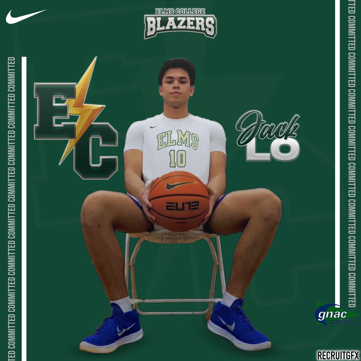 Jack Lo (@jlohoops) on Twitter photo 100% Committed! ⚡️🌳 Thank you to Coach Pish for giving me this opportunity to play at Elms College. Can’t wait to get to work. God is great! #AMDG
<a href="/PishWork/">Chris Piscioneri</a> <a href="/JohnMeyerHoops/">John Meyer</a> <a href="/CoachAlanFrey/">CoachFrey</a> 100% Committed! ⚡️🌳 Thank you to Coach Pish for giving me this opportunity to play at Elms College. Can’t wait to get to work. God is great! #AMDG
<a href="/PishWork/">Chris Piscioneri</a> <a href="/JohnMeyerHoops/">John Meyer</a> <a href="/CoachAlanFrey/">CoachFrey</a>
